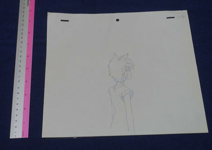 Cel & Raw Key Frame Art KEY THE METAL IDOL Key Q Japanese Animation 