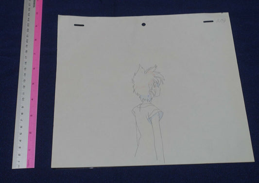 Cel & Raw Key Frame Art KEY THE METAL IDOL Key Q Japanese Animation 