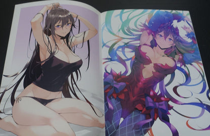 Omochiyasan Kakage Granblue Fantasy Fan Art Book Rose Garden2 & Author Signature 