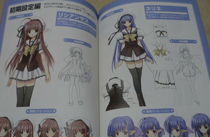Navel SHUFFLE! Visual & Setting Premium Book 