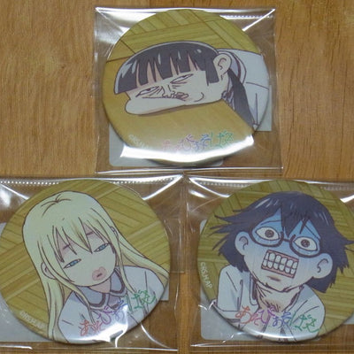 Asobi Asobase 55 mm Button Badge 3 SET Hanako Olivia Kasumi 