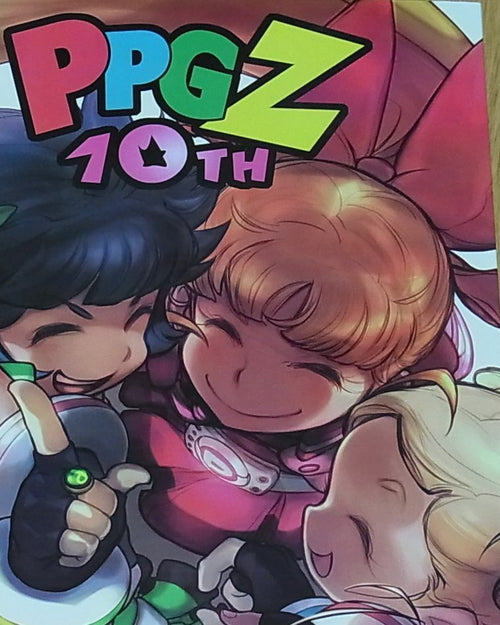 Nattou no Mori Powerpuff Girls 10th Anniversary Fan Made Art & Comic Book PPGZ 