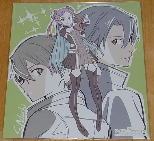 SWORD ART ONLINE ORDINAL SCALE Print Shikishi Art Sheet B 