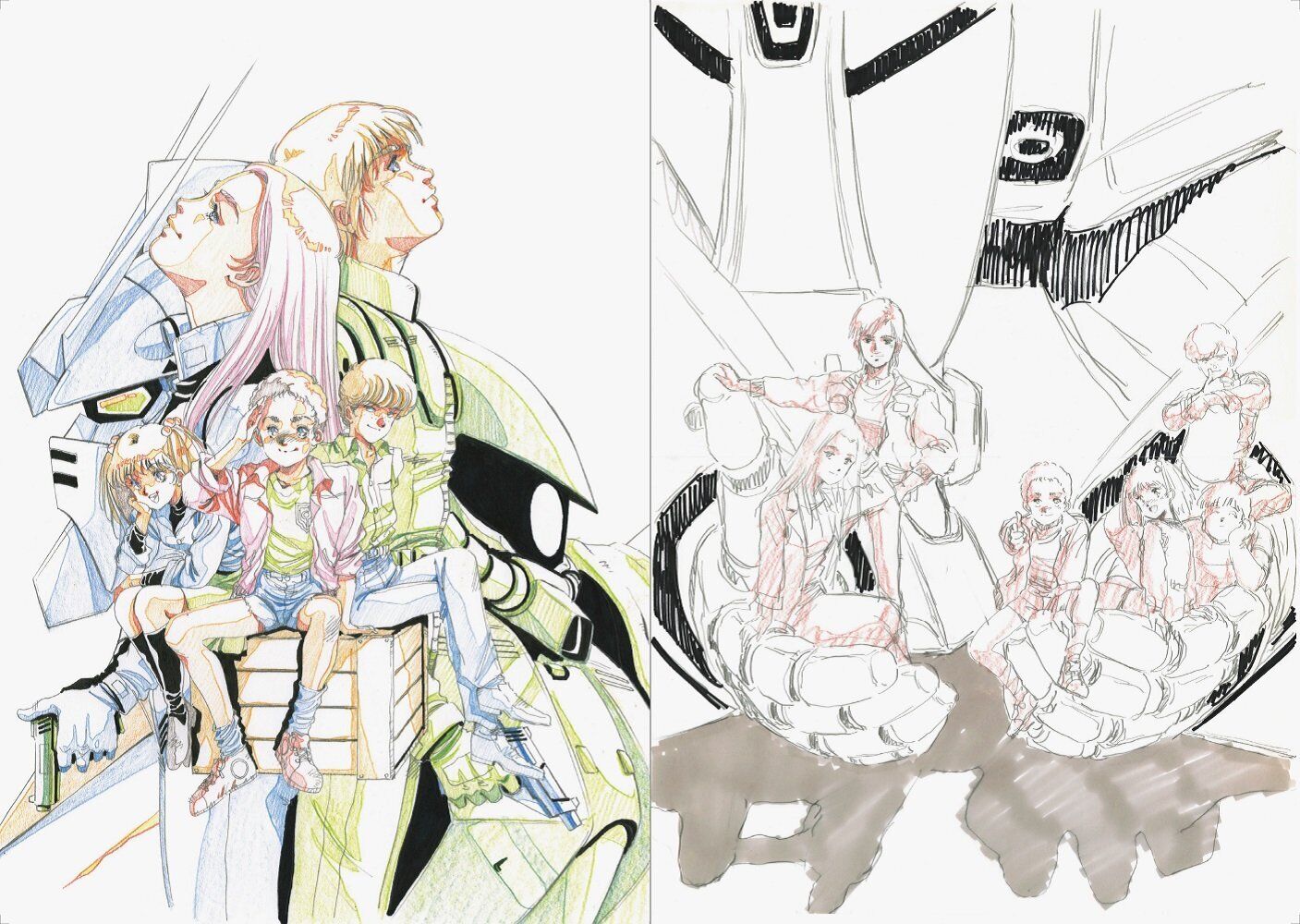 Haruhiko Mikimoto character works 
