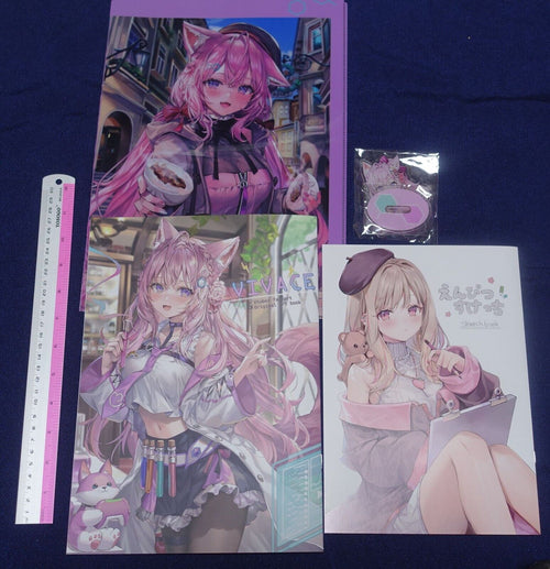 Sashiminekoya Momoko hololive Hakui Koyori Designer's Art Book & Goods Set C101 