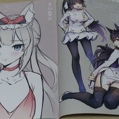Ichigo Pantsu Kaguyudu Azur Lane Color Fan Art Book ICG05 