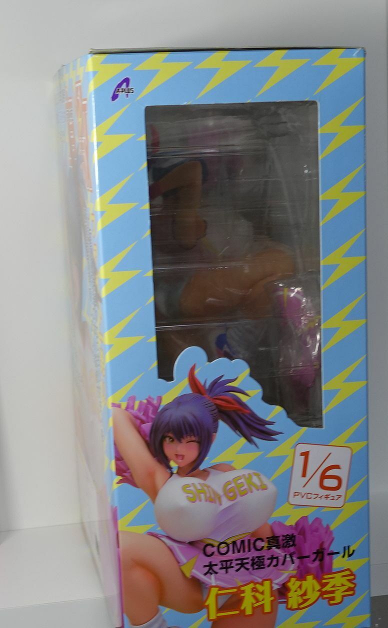 3-7 days from Japan A-Plus Cover Cheer Girl Saki Nishina 1:6 Scale Figure Statue 