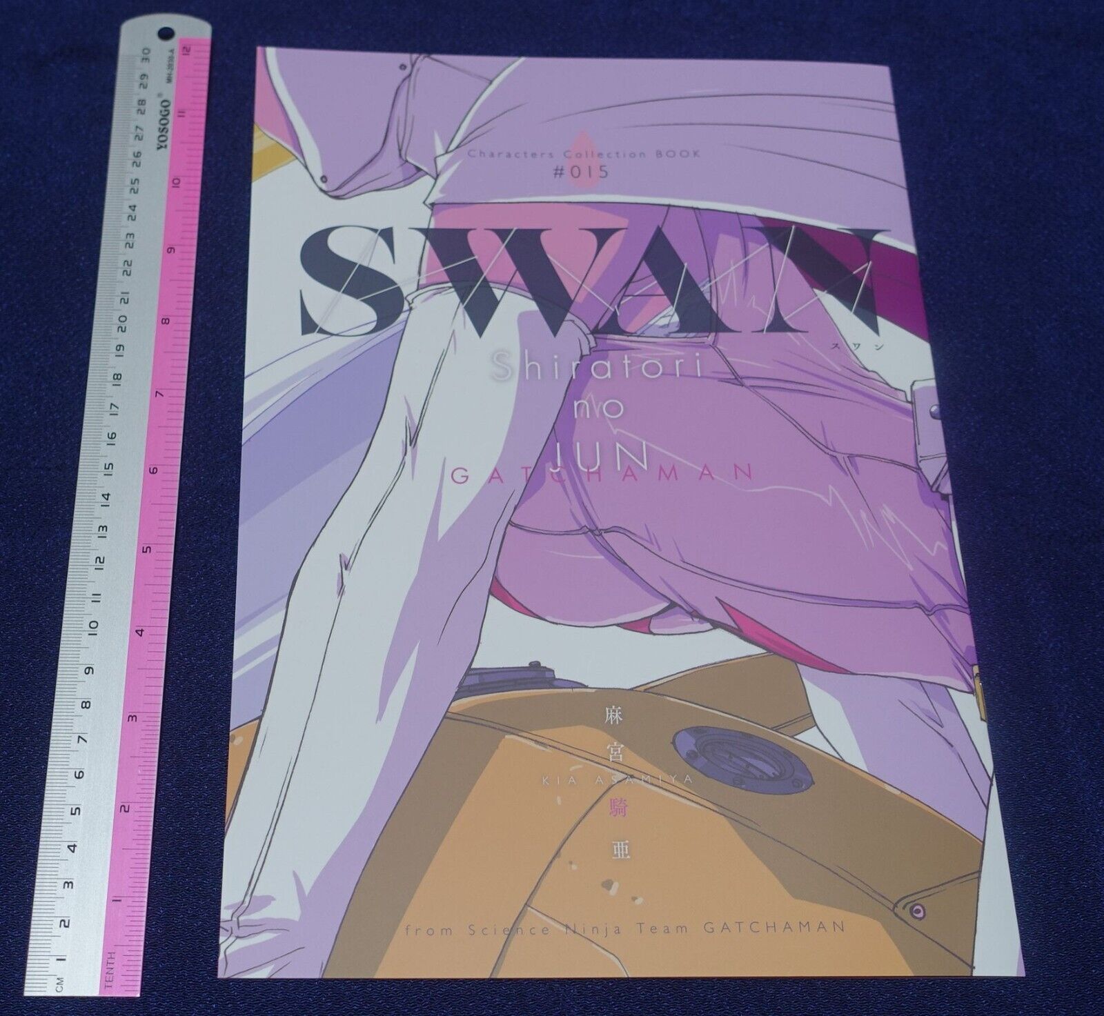 Kia Asamiya Science Ninja Team Gatchaman Jun the Swan Fan Art Book SWAN C101 