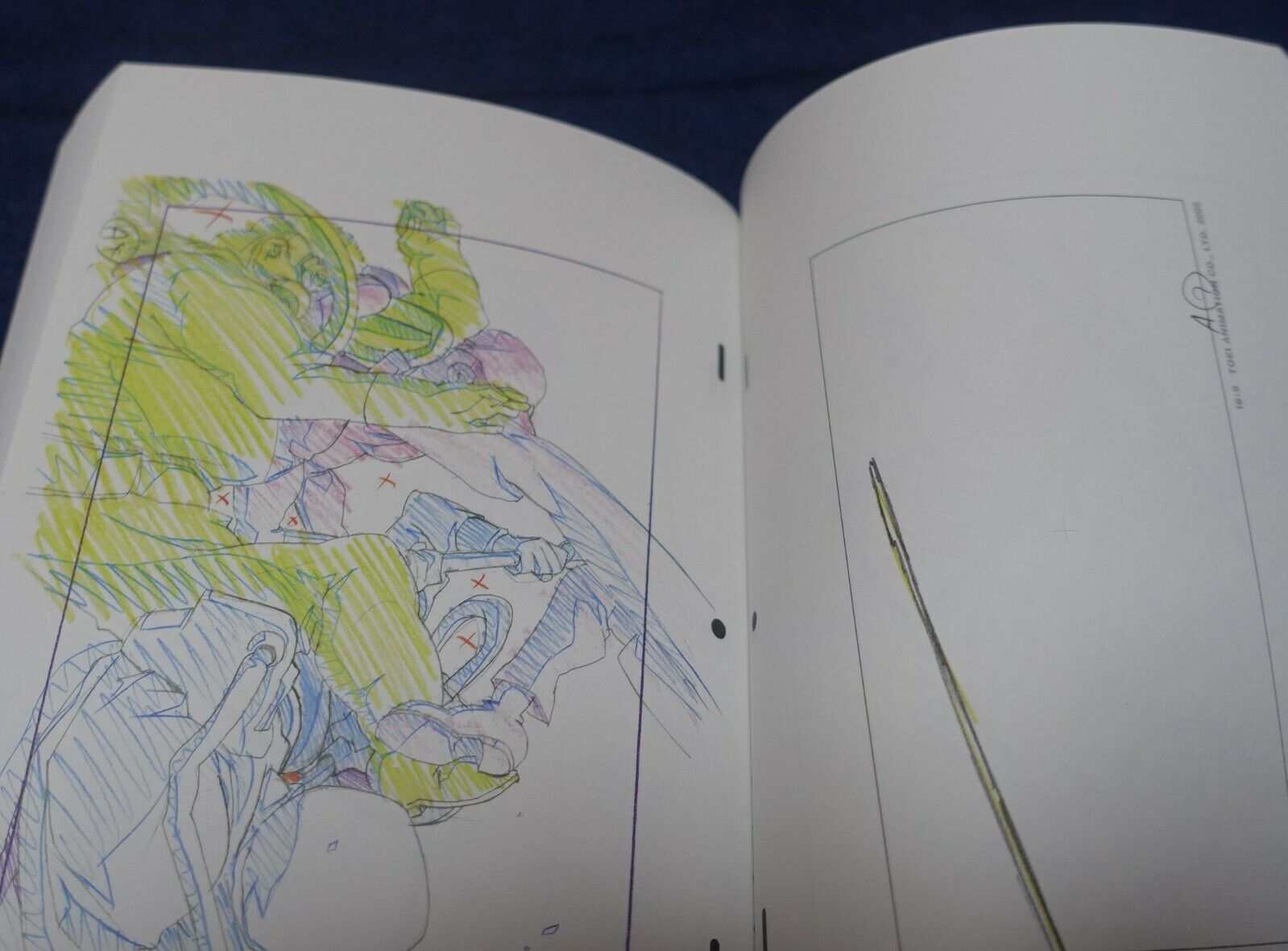 Yutaka Nakamura COWBOY BEBOP FULLMETAL ALCHEMIST Key Frame Art Flip Book 300page 