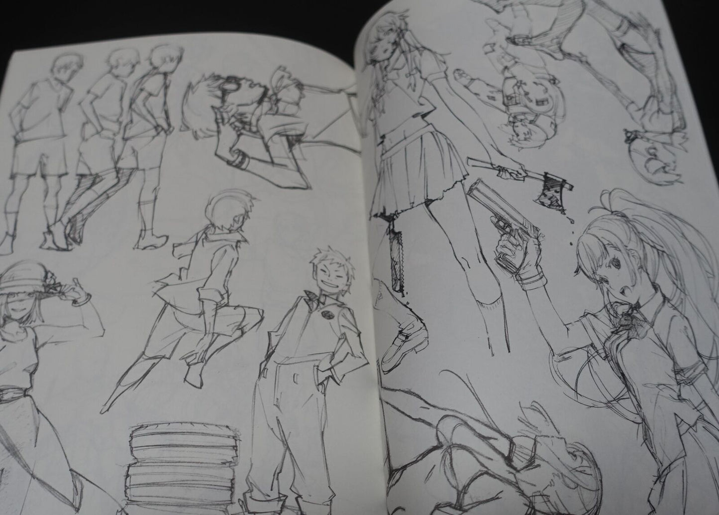 atmosphere leading animation Illustrator's art Book ATOMOSPHERE'S SKETCHBOOK 2 