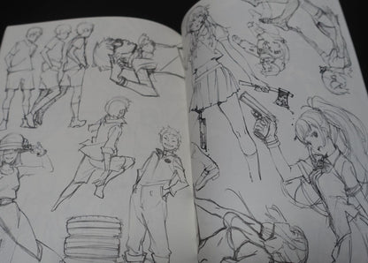 atmosphere leading animation Illustrator's art Book ATOMOSPHERE'S SKETCHBOOK 2 