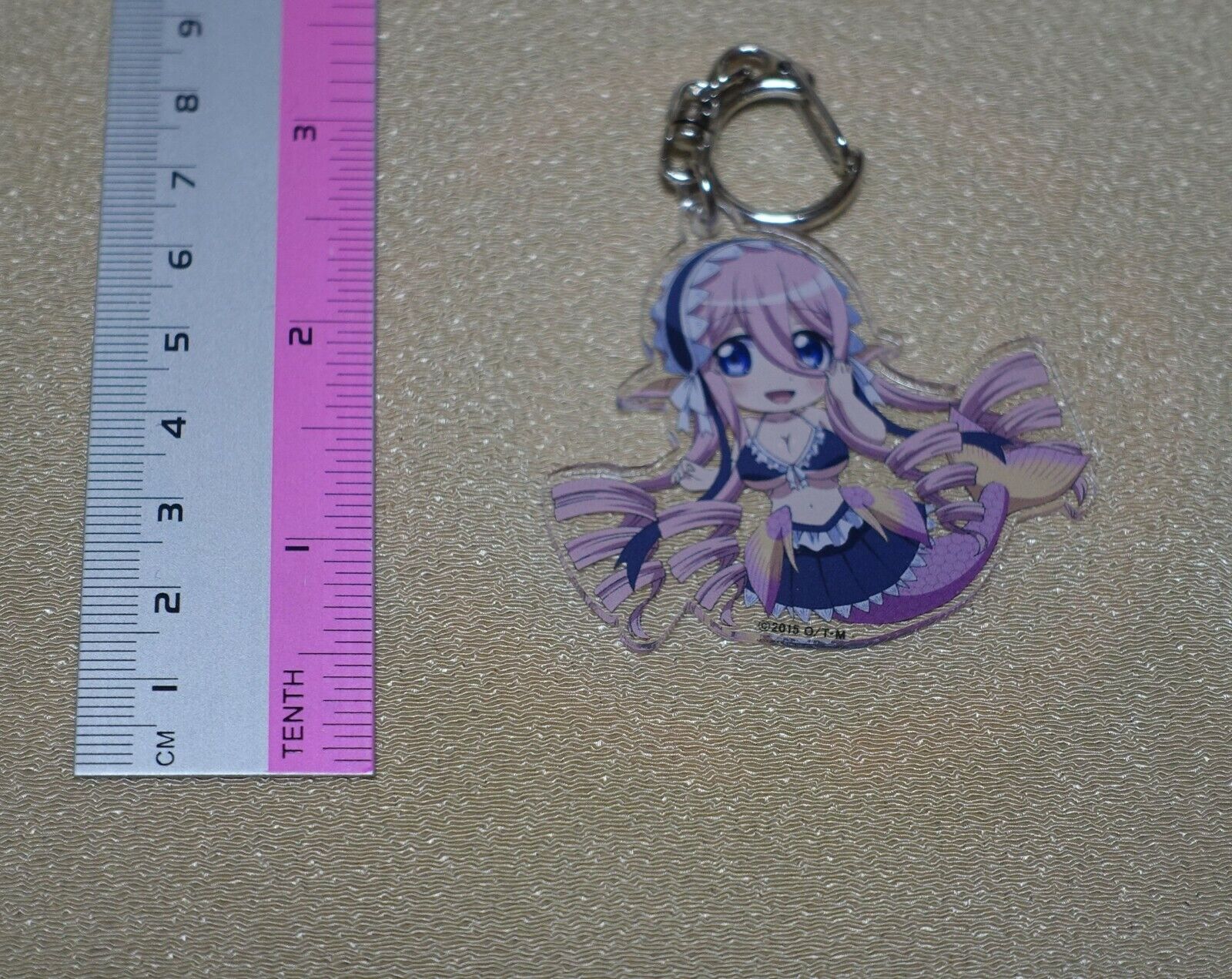 Monster Musume no Iru Nichijou Acrylic Key Chain Meroune Lorelei 