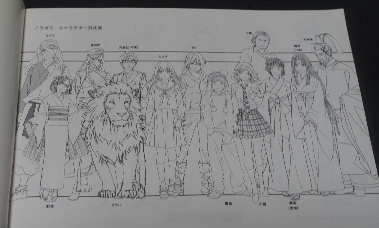 Animation Noragami Setting Art Work Book 