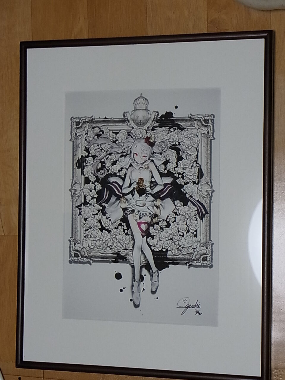 Oguchi Signed Reproduction Art Board Caligula ? C91 30 limited Item 