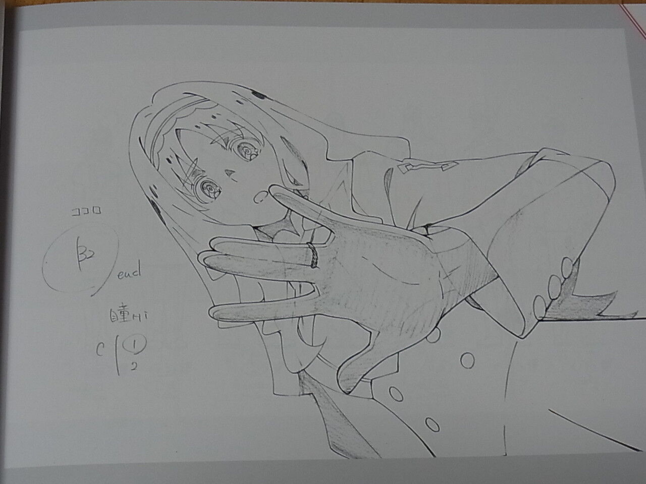 DARLING in the FRANXX KEY FRAME ART BOOK RED 176page 