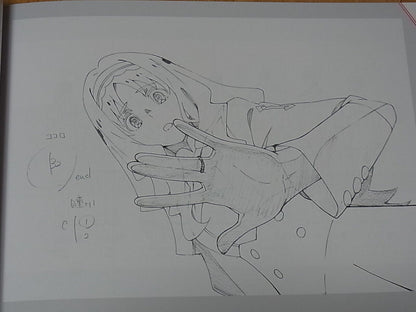 DARLING in the FRANXX KEY FRAME ART BOOK RED 176page 