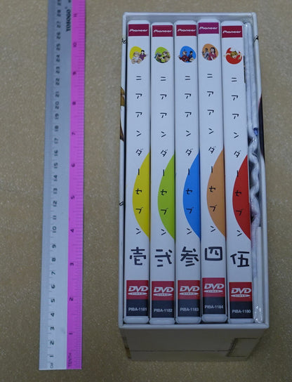 NieA_7 DVD Series 1-5 Complete Set with Box & Hand Towel Yoshitoshi Abe 