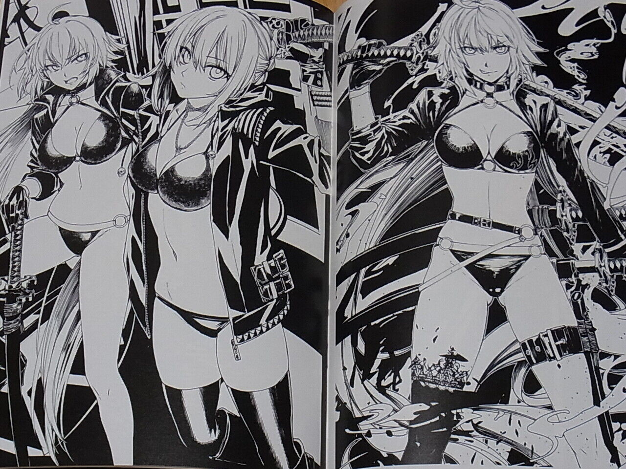 Pizza Ya Fate FGO Fan Art Book Katana to Saba 