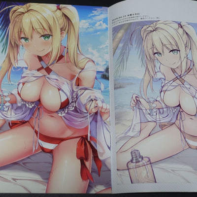 Shirakawako Fate Grand Order FGO Fan Art Book Jun & Yuri DAIRY-03 