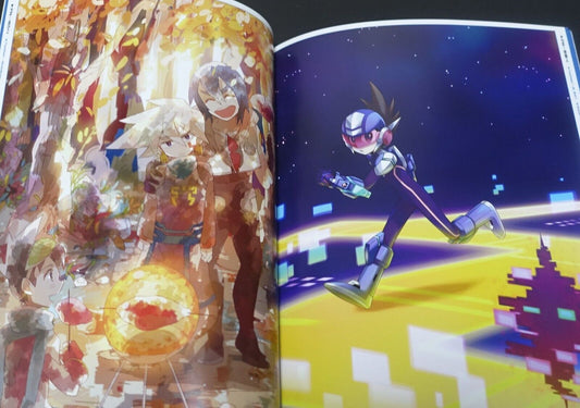 Hi-Go! Mega Man Star Force 10th Aniv Fan Art Book Ryusei no Kizuna 