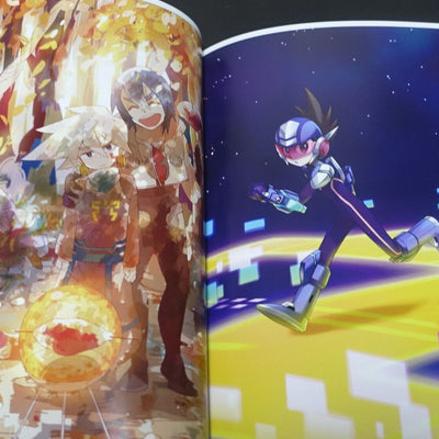Hi-Go! Mega Man Star Force 10th Aniv Fan Art Book Ryusei no Kizuna 