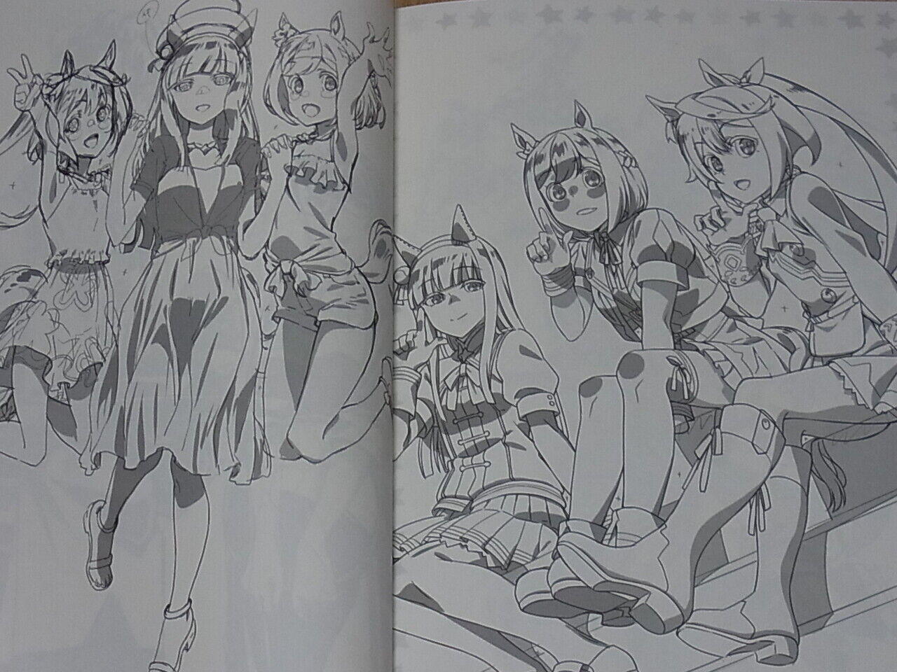 Yousuke Kabashima Uma Musume Key Frame & Illustration Art Book C96 