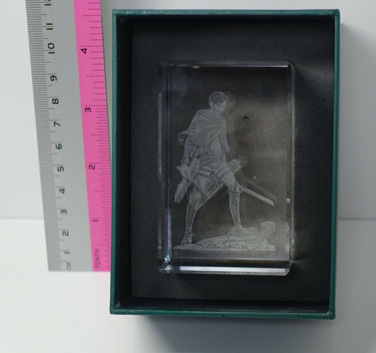 Attack on Titan Levi 3D Art Crystal 