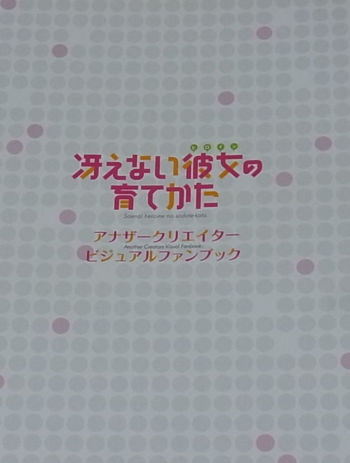 Saekano How to Raise a Boring Girlfriend Another Creator Visual Fan Book 