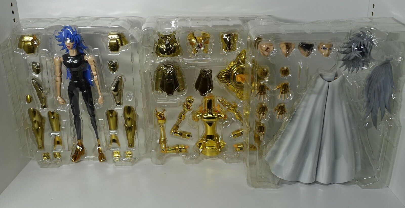 3-7 days Saint Seiya Cloth Myth EX Gold Saint Gemini Saga Figure & Effect Parts 