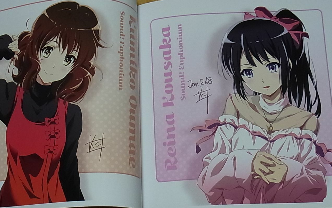 Manabu Nii Color Illustration Fan Art Book AD2017-2018 Precure Euphonium etc 
