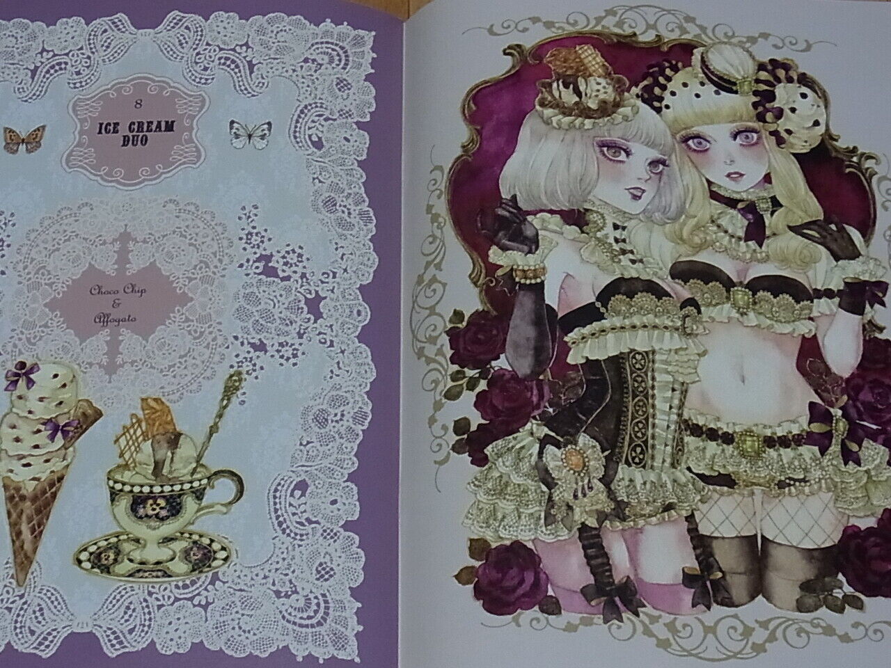 Sakizo Color Illustration Art Book ICE CREAM SHOW CASE Sakizou 