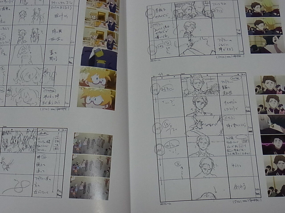 Little Witch Academia Story Board Art Book Vol.4 Epi10-12 