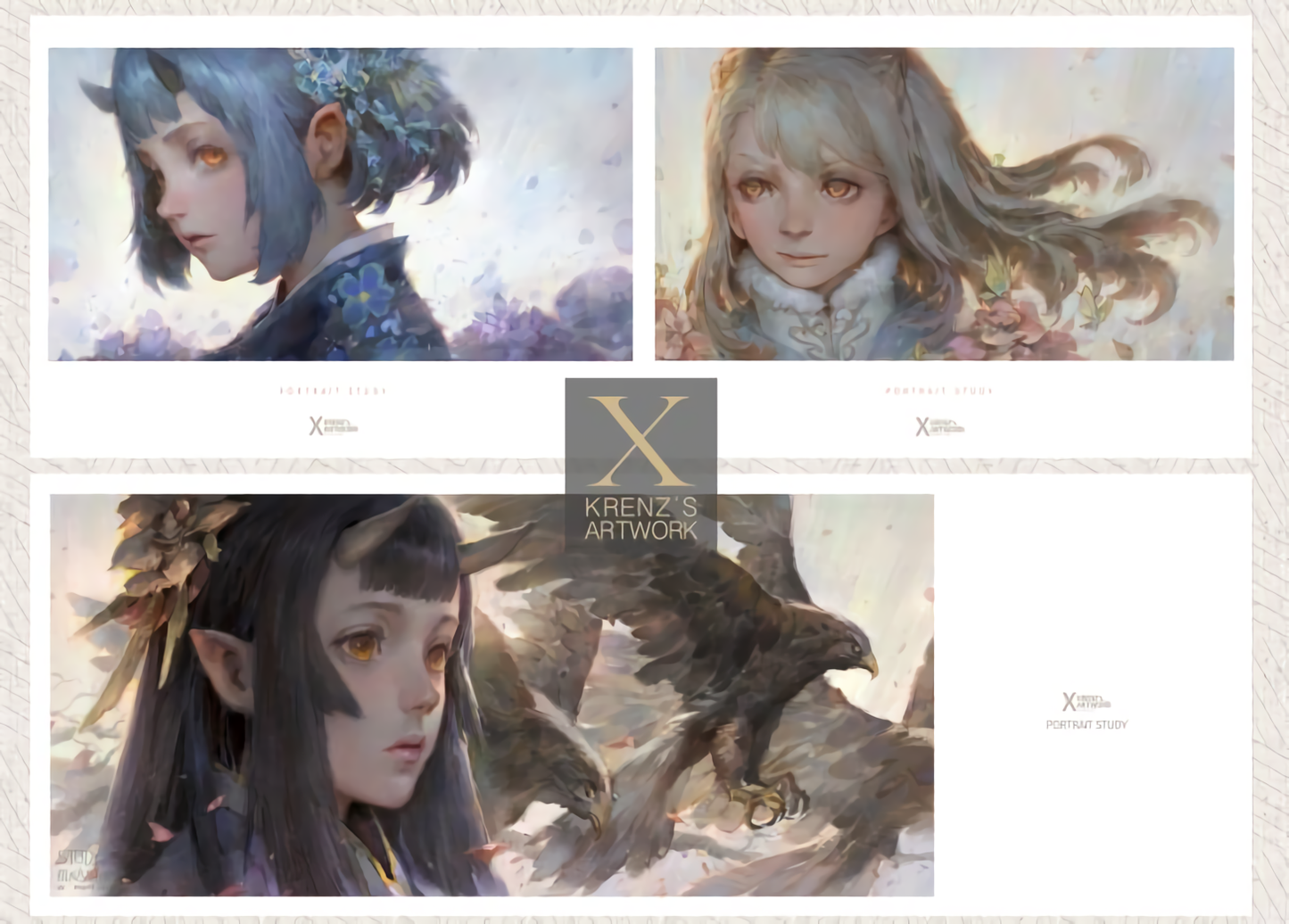 KRENZ COLOR ART BOOK KRENZ'S ARTWORK 10 116page 