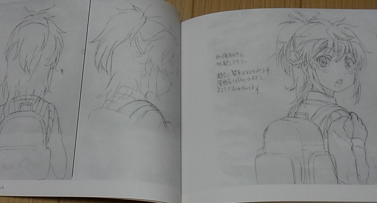 Non Non Biyori Character Key Frame Art Book 2 