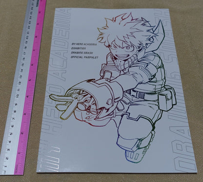 MY HERO ACADEMIA EXHIBITION ART BOOK PAMPHLET BOKU NO DRAWING SMASH 