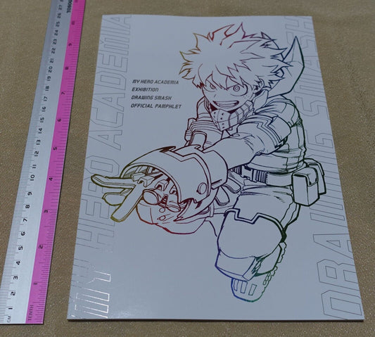 MY HERO ACADEMIA EXHIBITION ART BOOK PAMPHLET BOKU NO DRAWING SMASH 