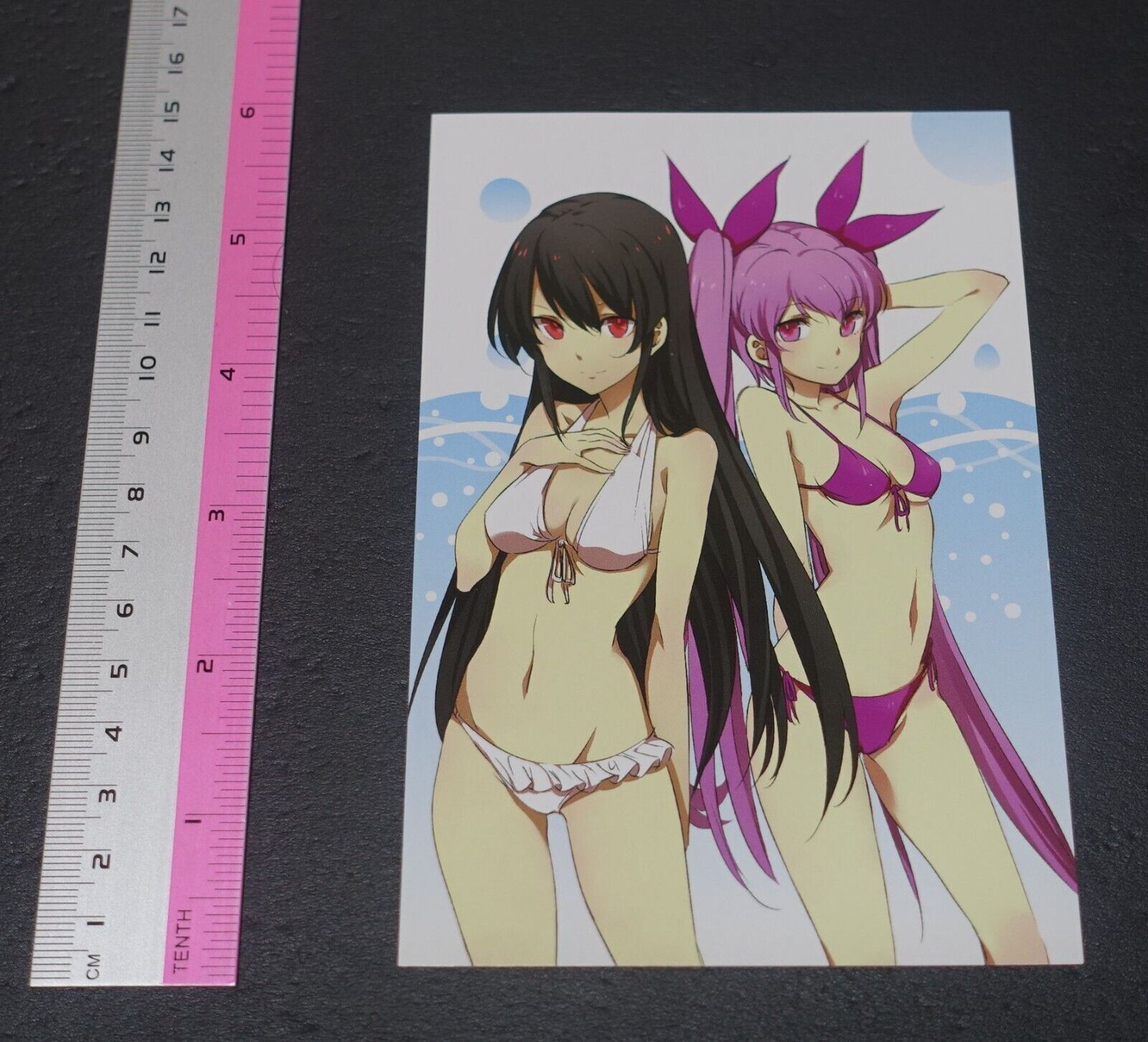 Tetsuya Tashiro Akame ga Kill! e-Wondergoo Privilege Art Post Card Akame & Mine 