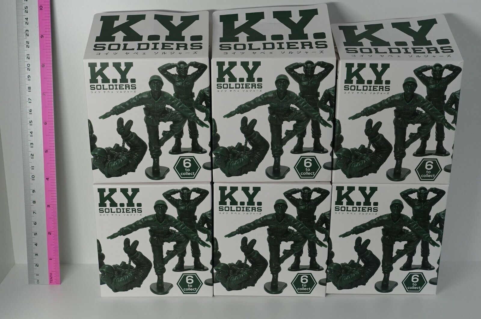 K.Y SOLDIERS Figure Statue 6 pose character complete 