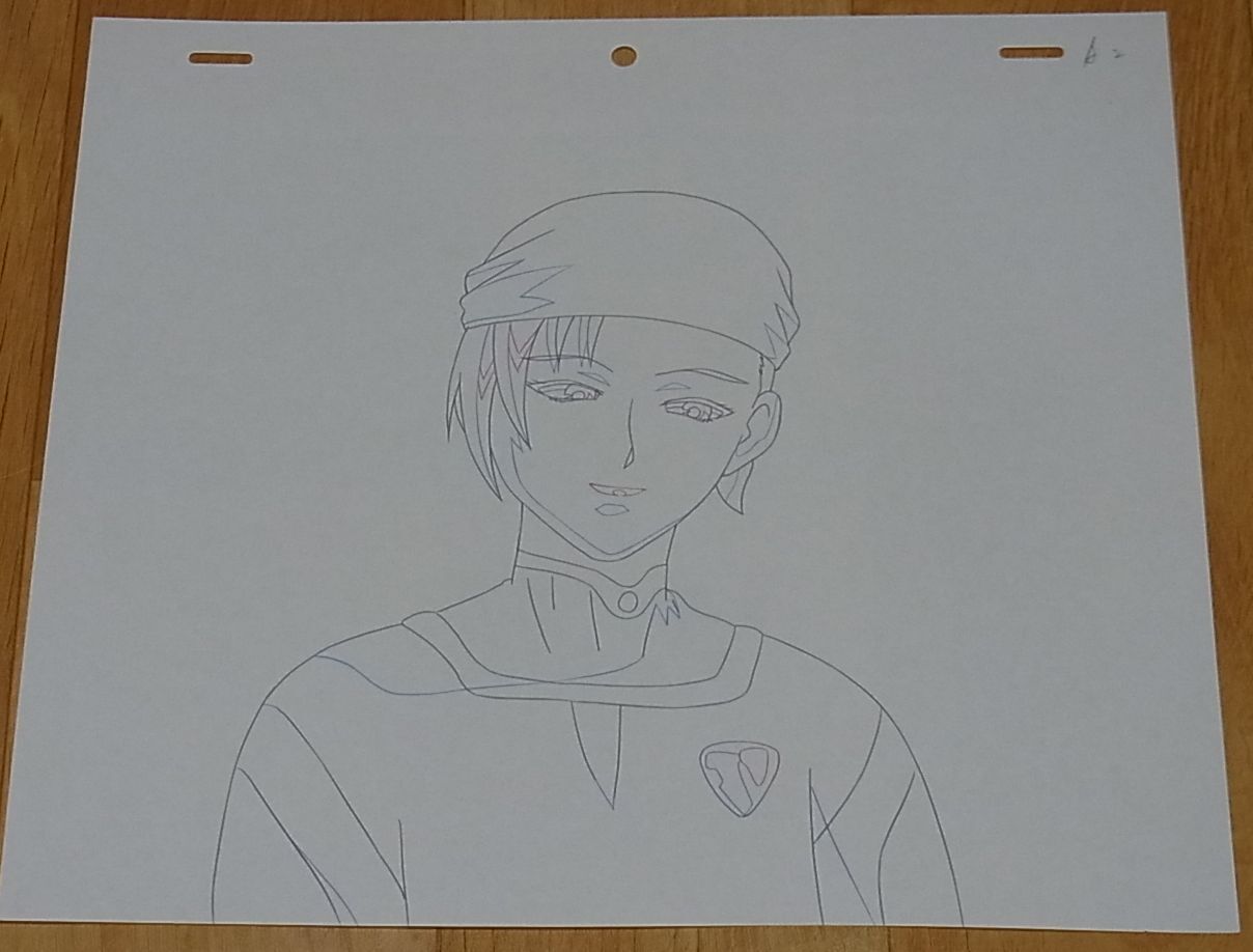 Raw Key Frame & Between Frame Art 8 piece set Tenchi Muyo GXP Airi A Japanese A 