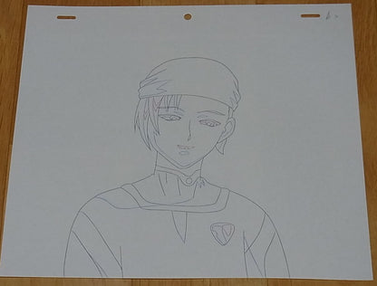 Raw Key Frame & Between Frame Art 8 piece set Tenchi Muyo GXP Airi A Japanese A 