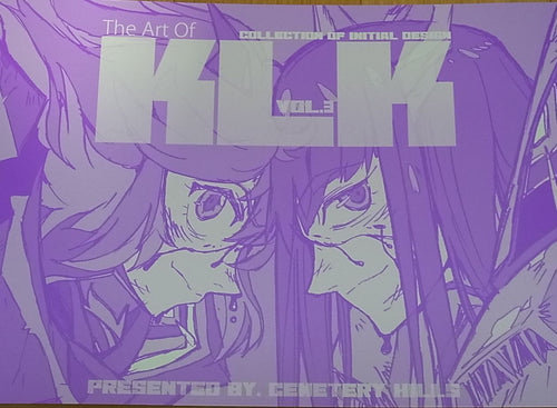 THE ART OF KLK Vol.3 Kill la Kill Design art Book 148page RARE C88 TRIGGER 