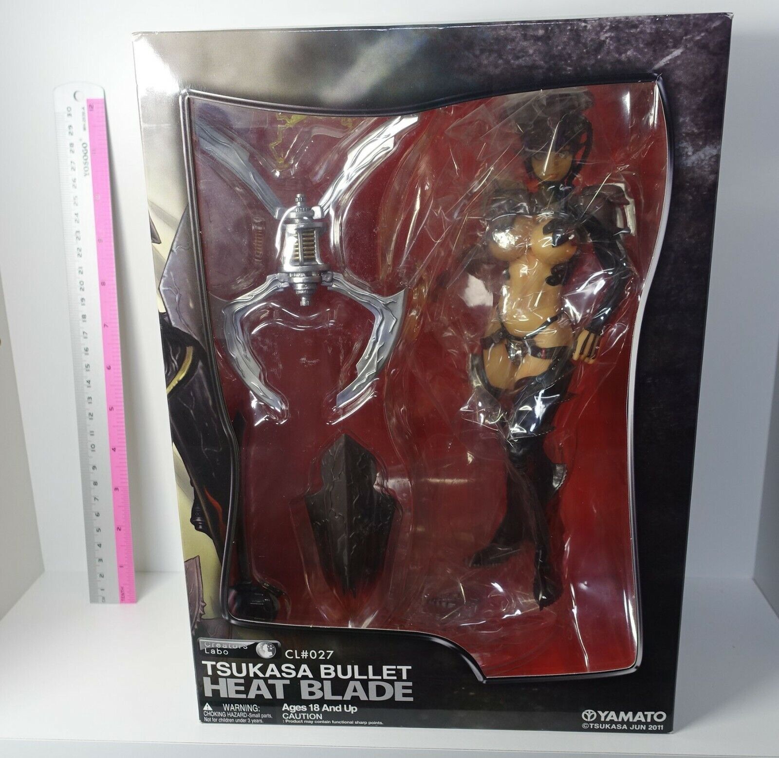 TSUKASA BULLET Creators Labo 027 HEAT BLADE Figure Statue 