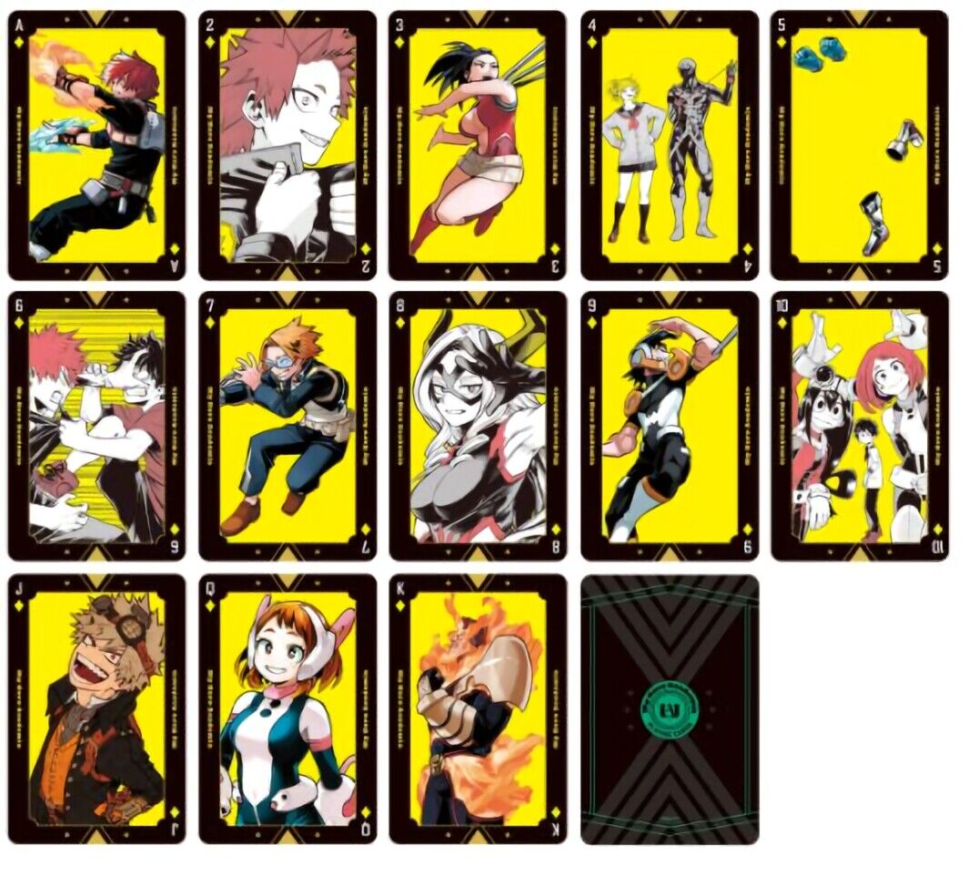 My Hero Academia Exhibition Event Goods Playing Cards Trump Card 