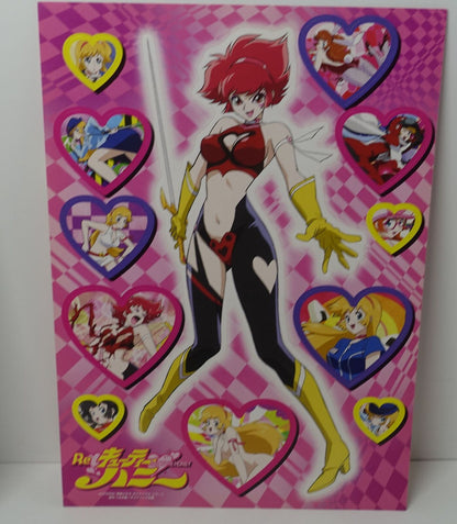 Gainax Re Cutie Honey Seal Sticker Sheet 
