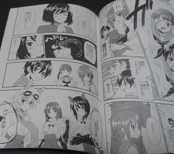INFINITY DRIVE WORLD WITCHES Fan Made Comic 4 Set – q to Japan