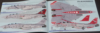 Takeshi Oka Imaginary Fighter Aircraft Art Book F-14E Mighty Tomcat 1/80 Scale 