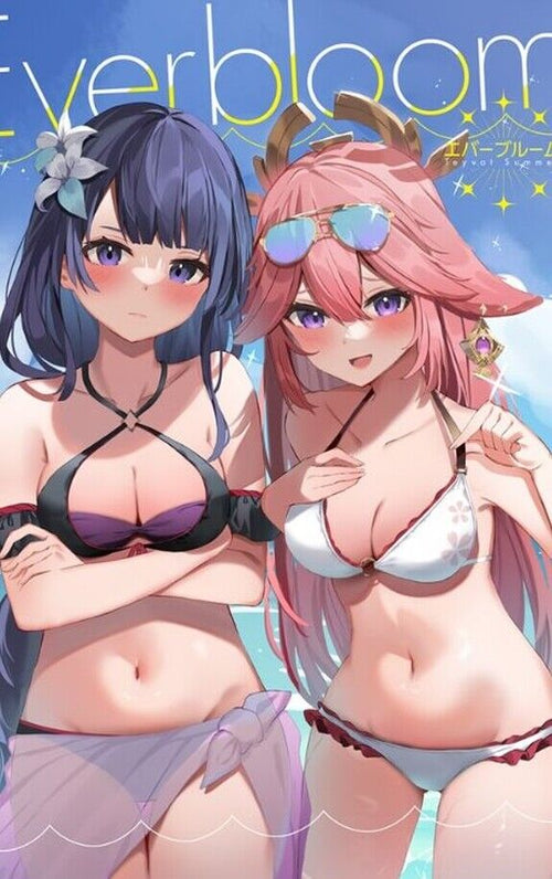 Ryuhyou Mikan Genshin Impact Fan Art Book Ever Bloom C100 Pre-Order 