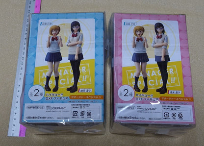 Banpresto Haikyu!! Kiyoko Shimizu & Hitoka Yachi DXF Figure Manager Haikyuu 