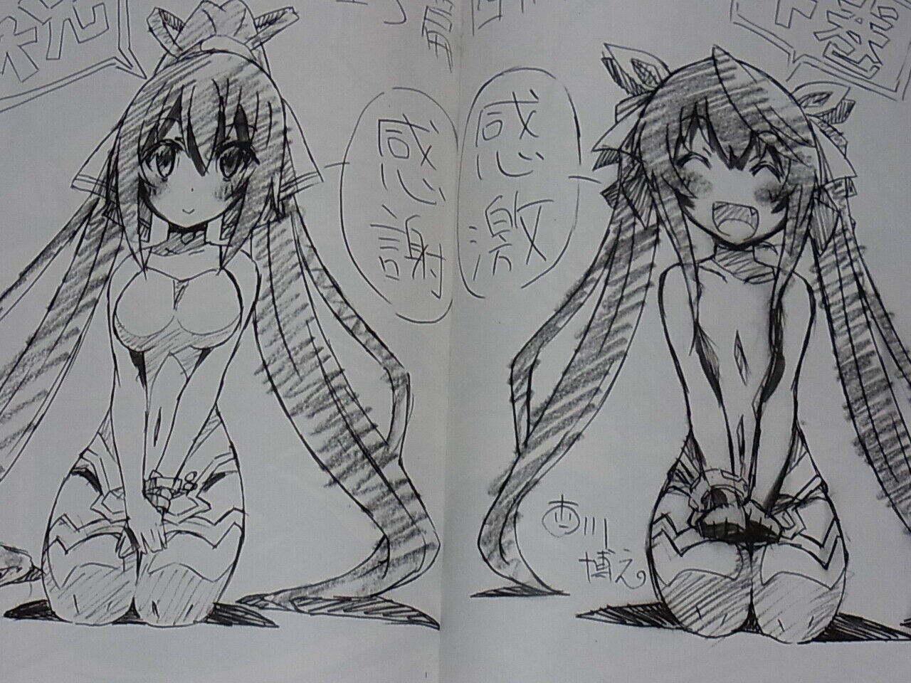 Kaguraya Infinite Stratos Animation Staff's Fan Art Book IS hen 4 