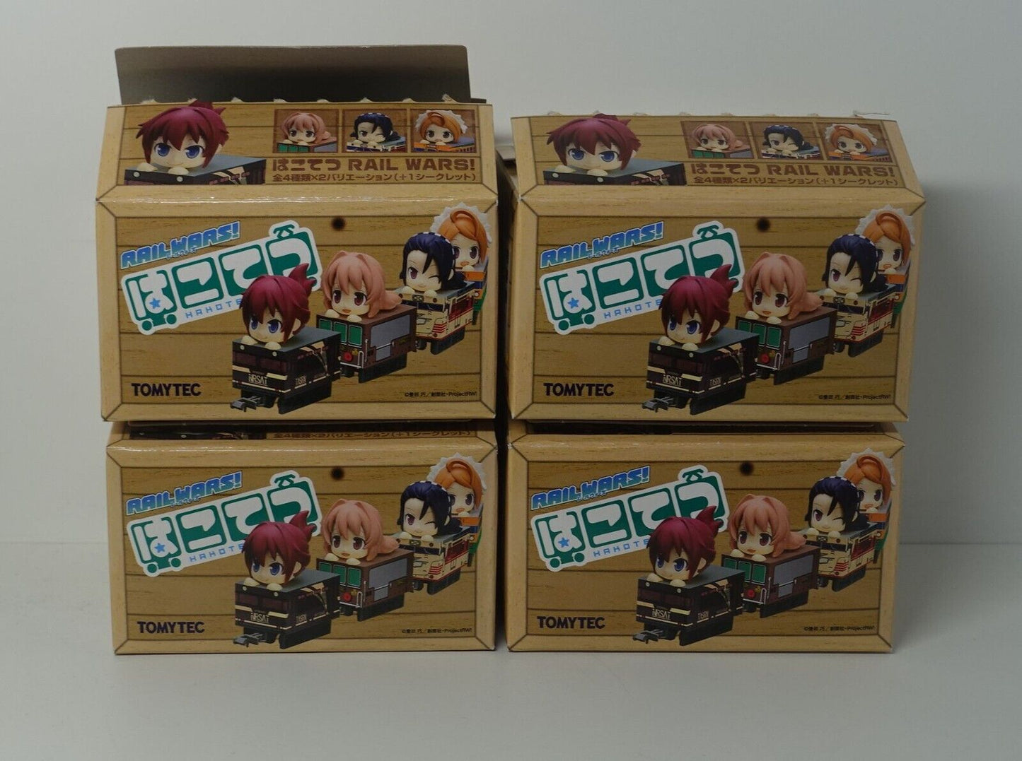 TOMY TEC RAIL WARS! RAILWARS HAKOTETSU Set Normal Face 